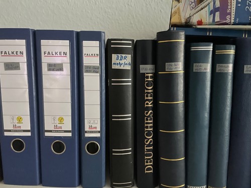 Grosse briefmarkensammlung - grosse,