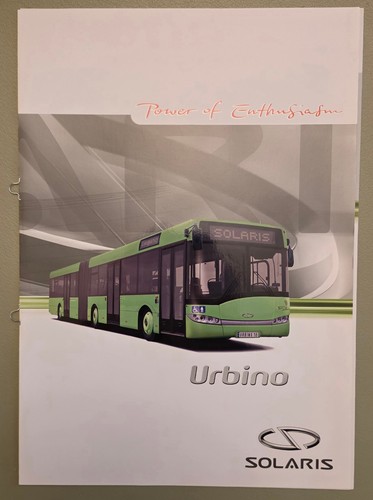 Werbeflyer solaris urbino bus - solaris,
