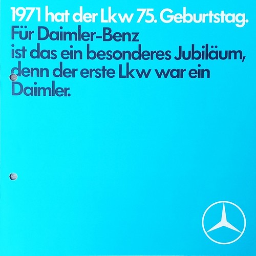 Mercedes benz lkw jahre - 75,