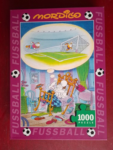 Puzzle mordillo fussball goal - puzzle,