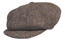 Harris Tweed Ballonmütze