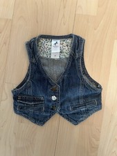 Süße Weste Kinderweste Jeans
