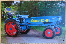 Blechschild  -  Traktor Eicher