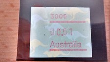 Australien Frama-ATM 2 (1985: Ausgabe mit Postcode): Känguru kangaroo kangourou