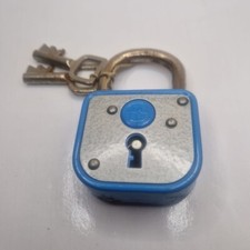 Antik Vorhängeschloss Abus No 21/60  Vintage Schloss Antik DDR