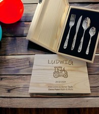 Kinderbesteck mit Gravur-