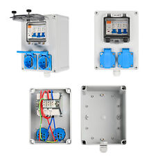 0% MwSt. Stromverteiler FI-Schutzschalter Baustromverteiler CEE 32A/16A 230