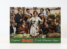 Metal Budweiser Budvar Czech