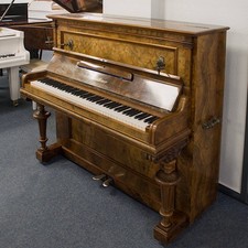 Blüthner Klavier, gebraucht, Nussbaum, Bj. 1890