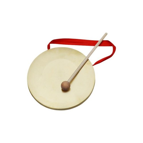 Messing gong und becken - gong-, becken-set