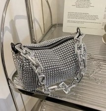 KLEINE PARTY BLING BLING UMHÄNGE TASCHE 18*10*10cm  SCHULTERTASCHE CROSSBODY BAG