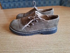 Trachtenschuh Jungen 32, braun, Wildleder, gebraucht