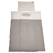 Roba Kinderbettwäsche Bettwäsche 2-teilig 100x135 + 40x60 cm Rock Star Baby NEU