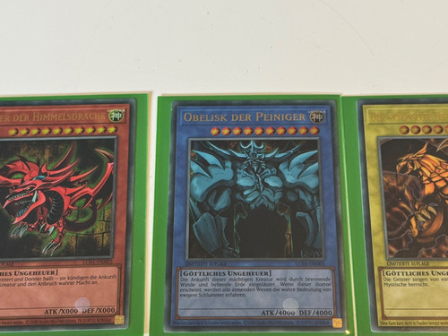 Yugioh götterkarten set - yugioh!,