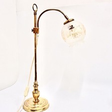 Tischlampe Messing 60er