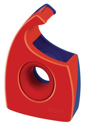 Tesa handabroller rot - tesa, rot-blau