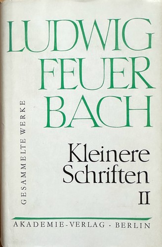 Ludwig feuerbach gesammelte - ludwig,
