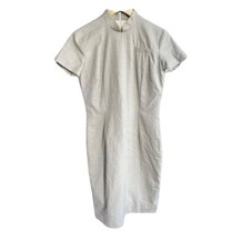 Paul Harnden Kleid Grau Größe M