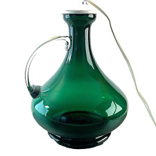 Lampenfuß Leuchte Glas grün