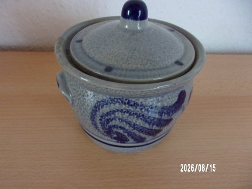 Vintage senftopf steingut mit - senftopf,