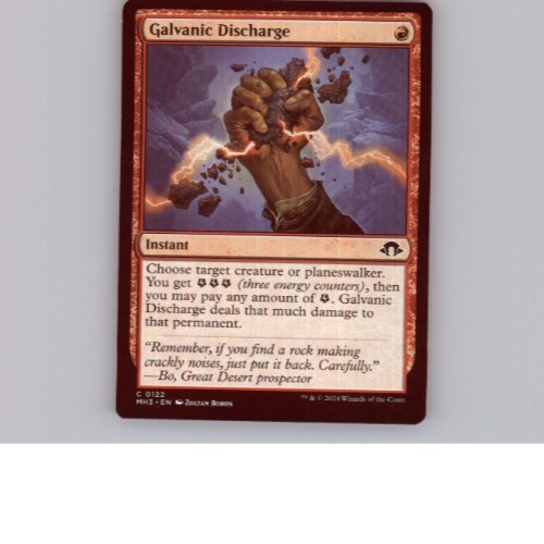Mtg galvanic discharge - mtg,