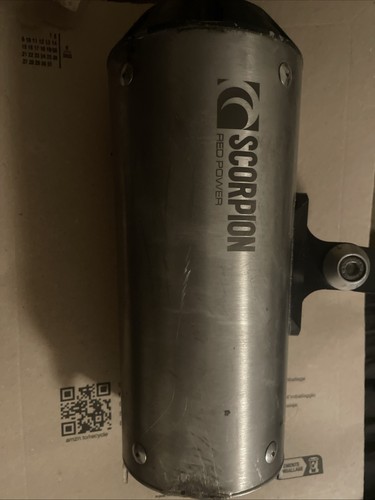 Scorpion red power - red, end