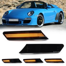 Led schwarz klar blinker - led,