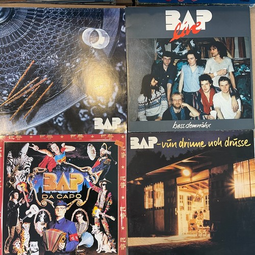 Schallplatten sammlung bap - sammlung,