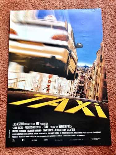 Taxi kinoplakat poster luc - poster, a1,