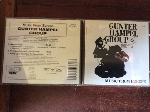 Gunter hampel group music - gunter,