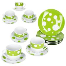 18tlg Kaffeeservice Pula grün