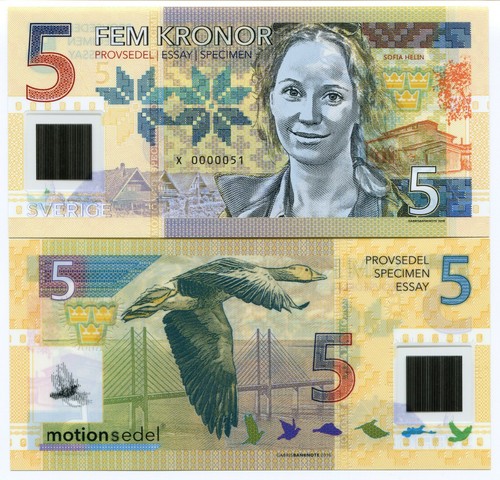 Schweden kroner specimen - kroner,