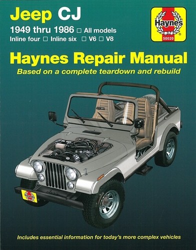 Haynes handbuch jeep - handbuch:,