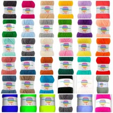 G-B Wolle No.1 Strickgarn Häkelgarn Polyacryl 50g 150m