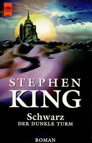 Schwarz der dunkle - der, turm.