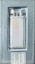 Unique Dunhill SilverLine Lighter Feuerzeug made in UK. Fullset. Top.