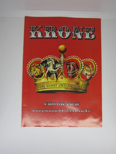 Orig circus krone - circus, programm