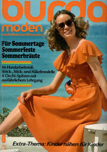 Handarbeitsheft burda moden - handarbeitsheft,