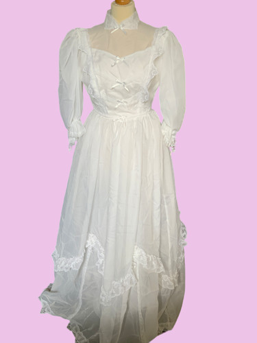 Vintage brautkleid kokette - vintage,