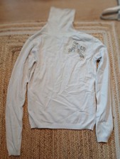 Einzigartiger Rolllragenpullover von Roccobarocco,Gr. geschätzt 34