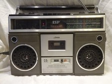 Boombox Ghettoblaster Vintage ISP Radio Kassettenrekorder Stereo