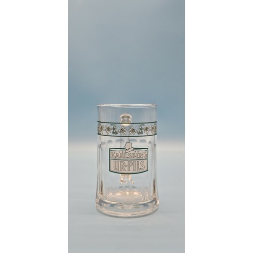 Karlsberg altes bierglas - altes,