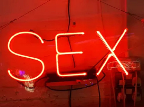 Sex neon sign leuchtreklame - sex,