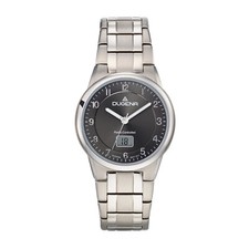 Dugena Herren-Armbanduhr 4460835 Gent Funk, Quarz, Titan, 5 bar