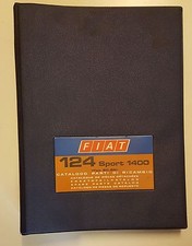Orig. Ersatzteilkatalog / Spare Part Book Fiat 124 BC/BS Coupe u. Spider 1400