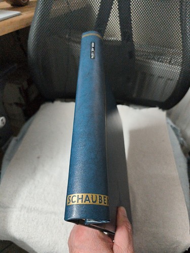 Schaubek vordruckalbum blau - schaubek,