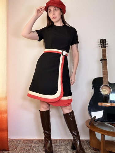 Vintage 60er jahre gogo - vintage, kleid
