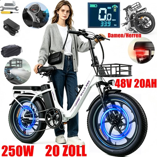 250w 20zoll elektrofahrrad - 250w,