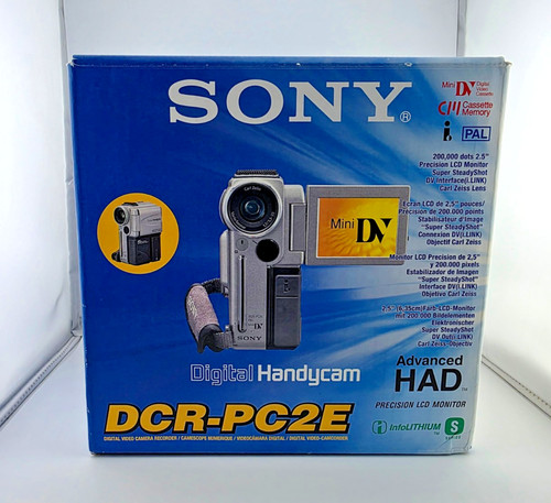 Sony dcr pc2e minidv - sony, dcr-pc2e