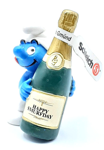 Schlumpf 20708 sektflasche - schlumpf,
